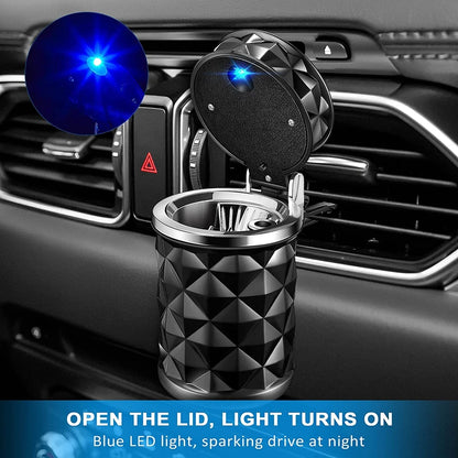 Car Ashtray With LED Light