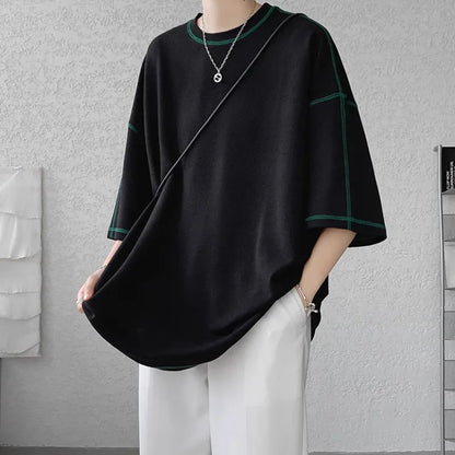 Oversized Short Sleeve T-shirt For Men