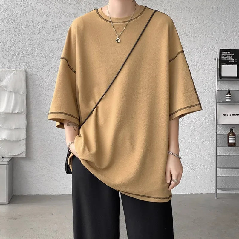 Oversized Short Sleeve T-shirt For Men