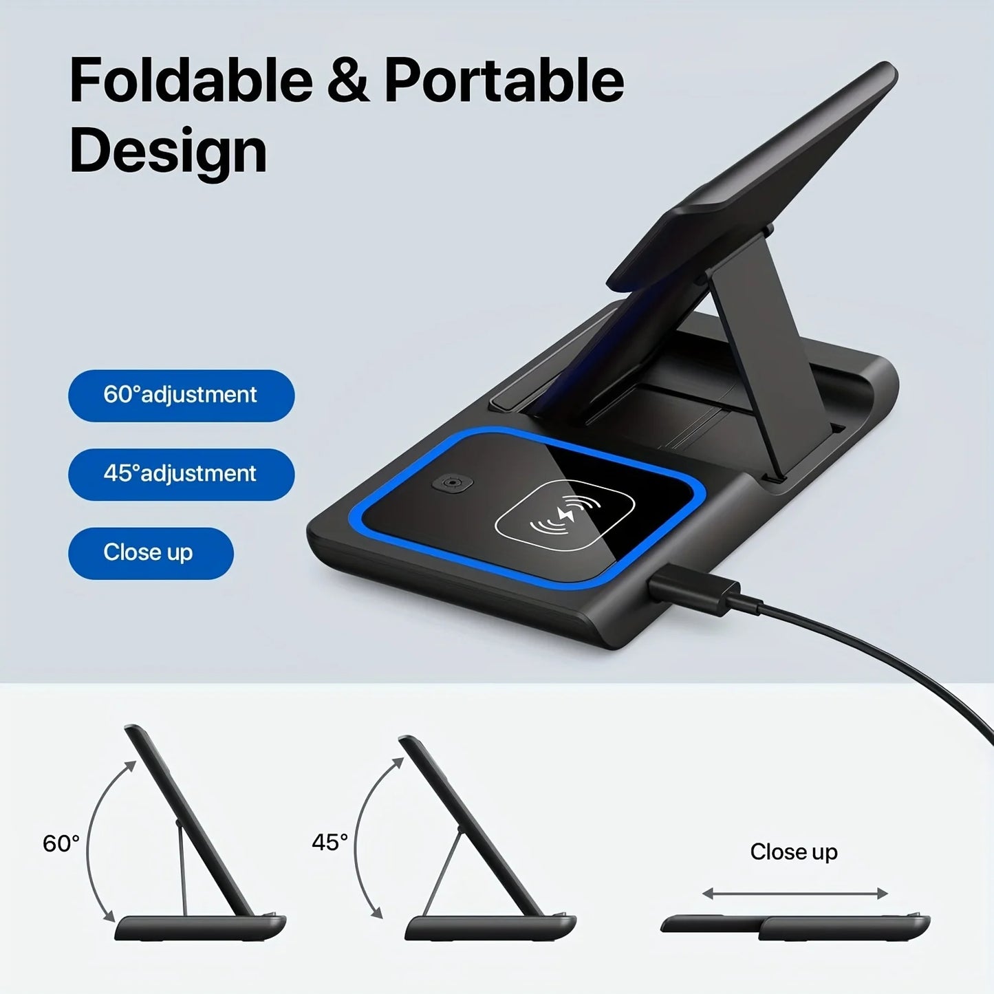 Wireless Charger 3 in 1 For iPhone