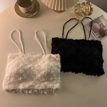 Lace Camisole Crop Top