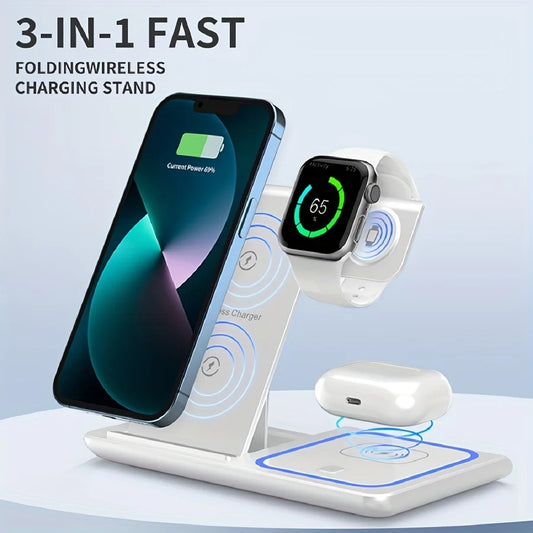 Wireless Charger 3 in 1 For iPhone