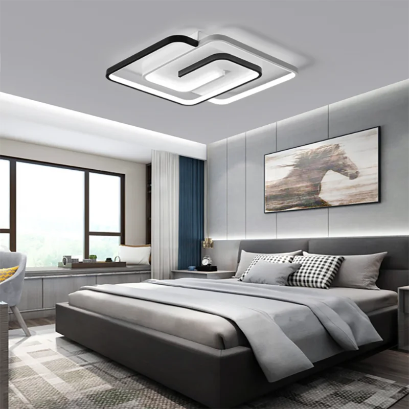 Modern Square LED Ceiling Lamp