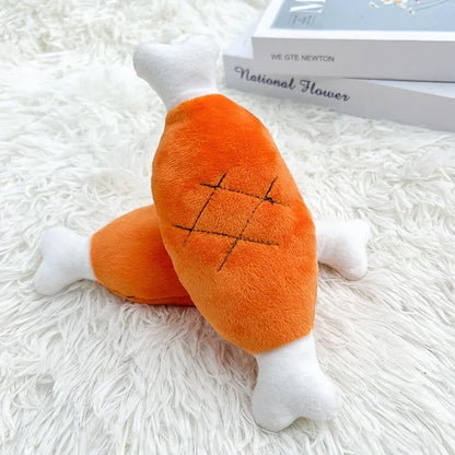 Orange Carrot Shape Pet Toy